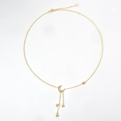 Moon & Stars Necklace | S925