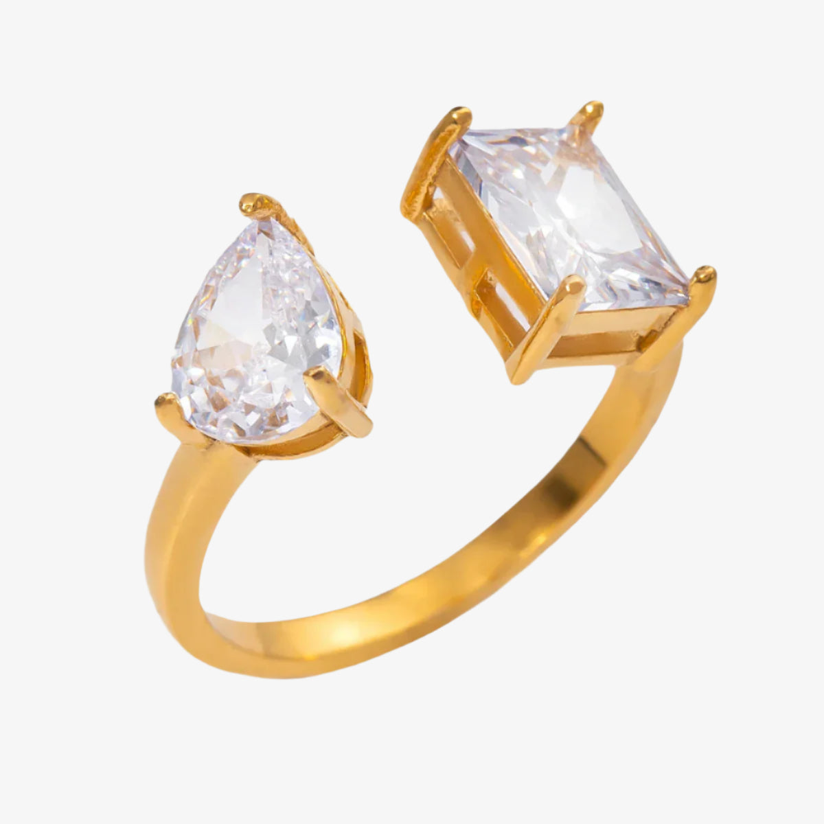 Radiant Duo Ring (Adjustable)