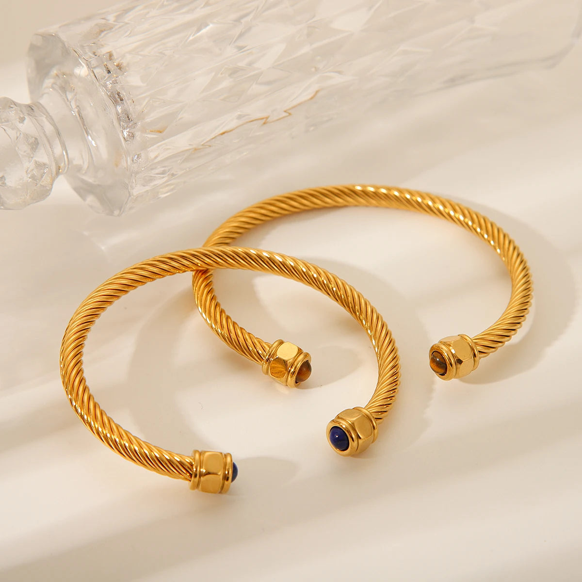 Twisted Cable Cuff Bracelet