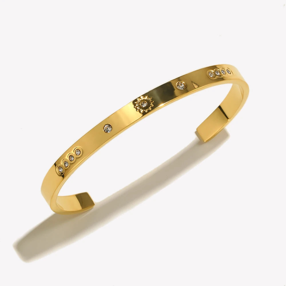 Studded Bangle Bracelet