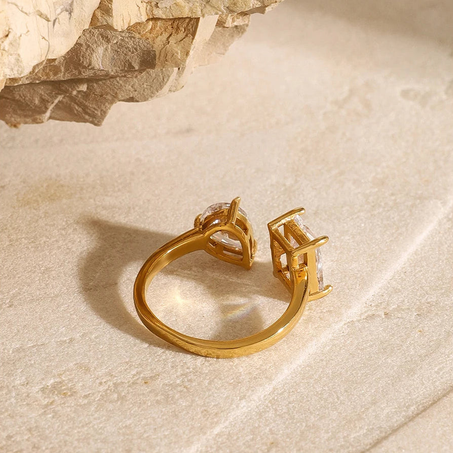 Radiant Duo Ring (Adjustable)