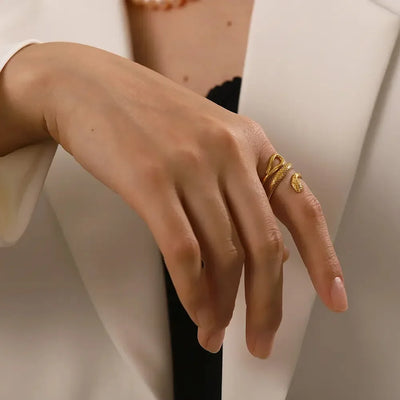 Serpent Ring (Adjustable)
