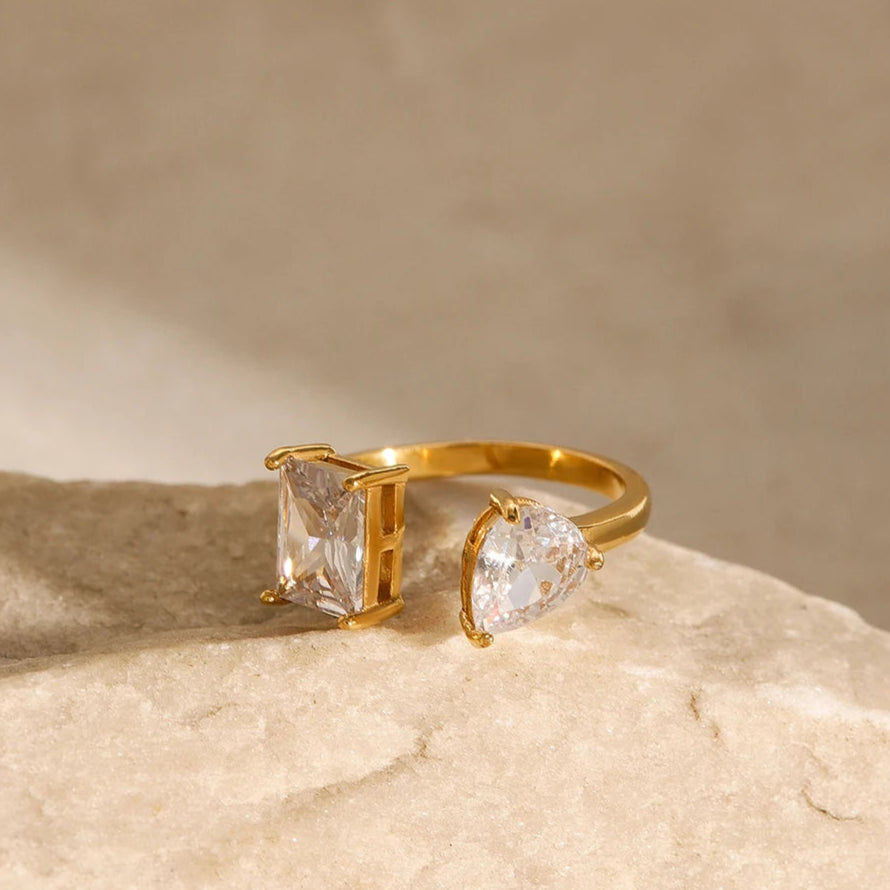 Radiant Duo Ring (Adjustable)