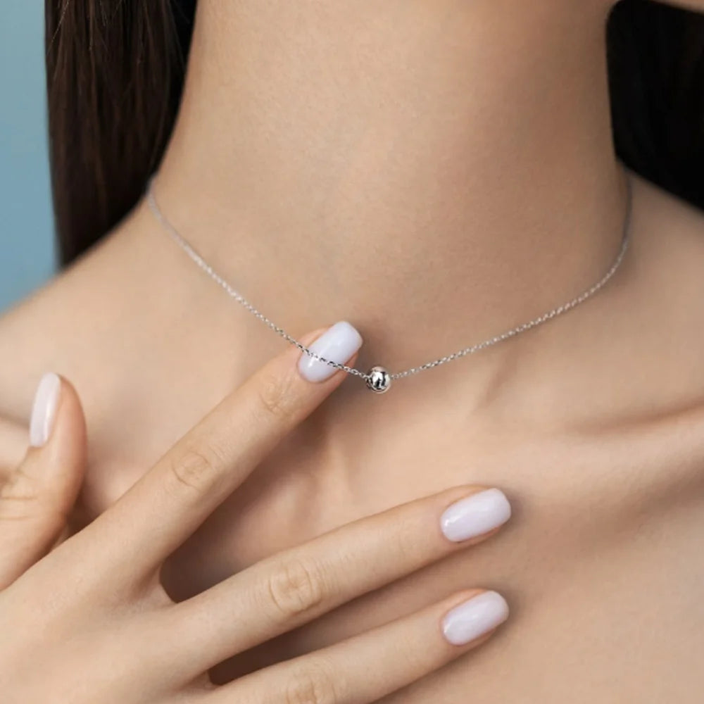 Ball Pendant Necklace | S925