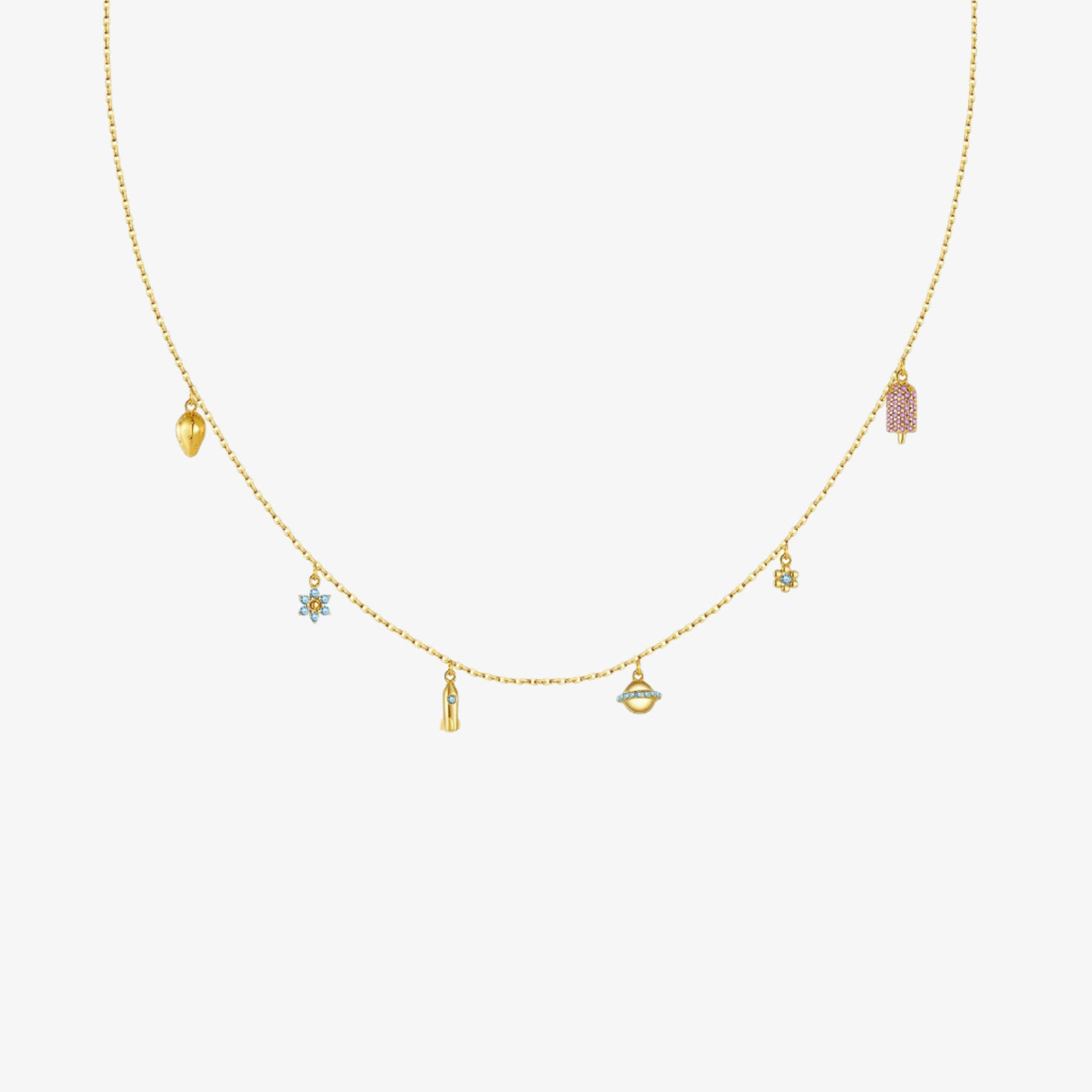 Charm Pendant Necklace | S925