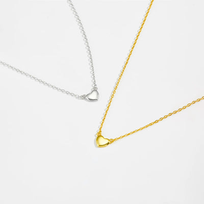 Heart Pendant Necklace | S925