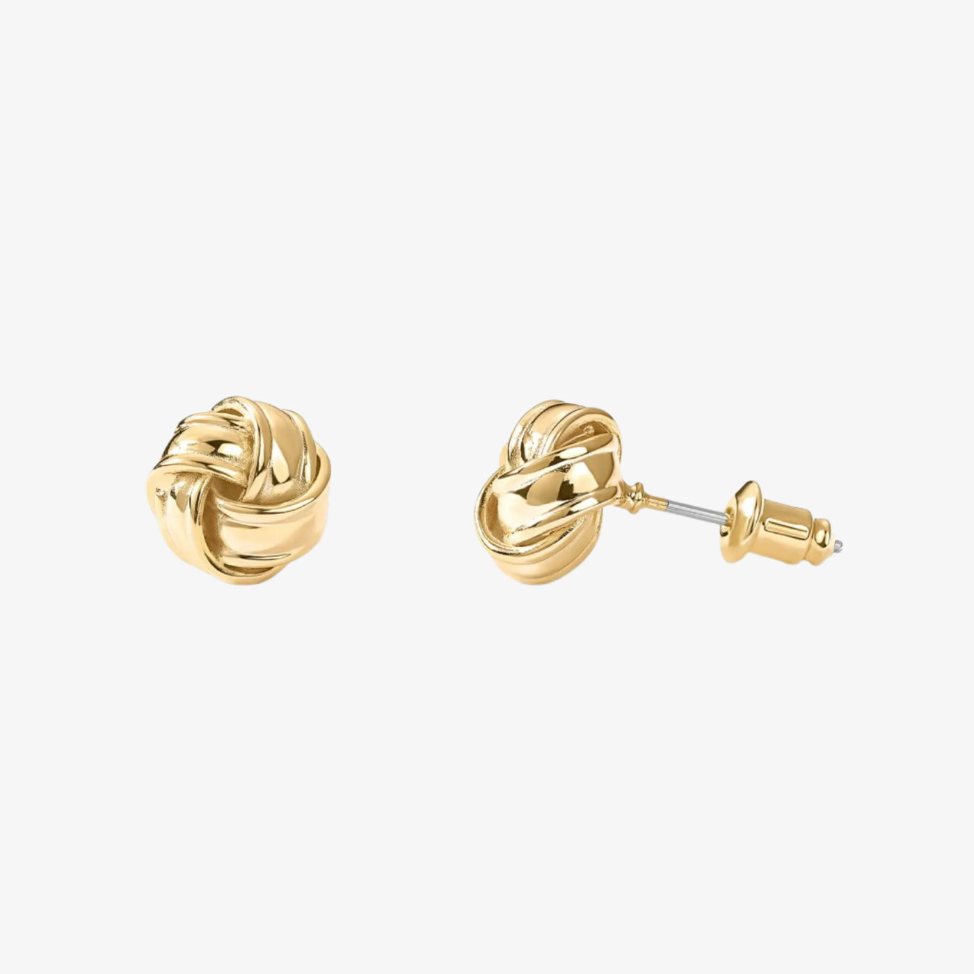 Twisted Knot Stud Earrings
