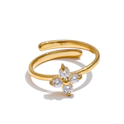 Floral Ring (Adjustable)