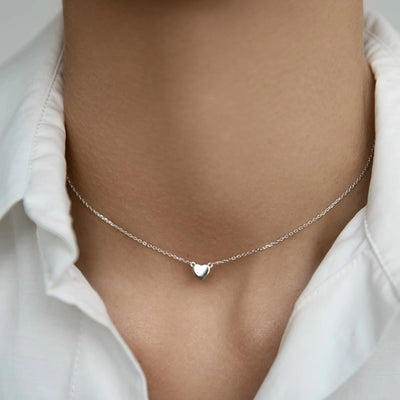 Heart Pendant Necklace | S925