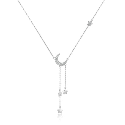 Moon & Stars Necklace | S925
