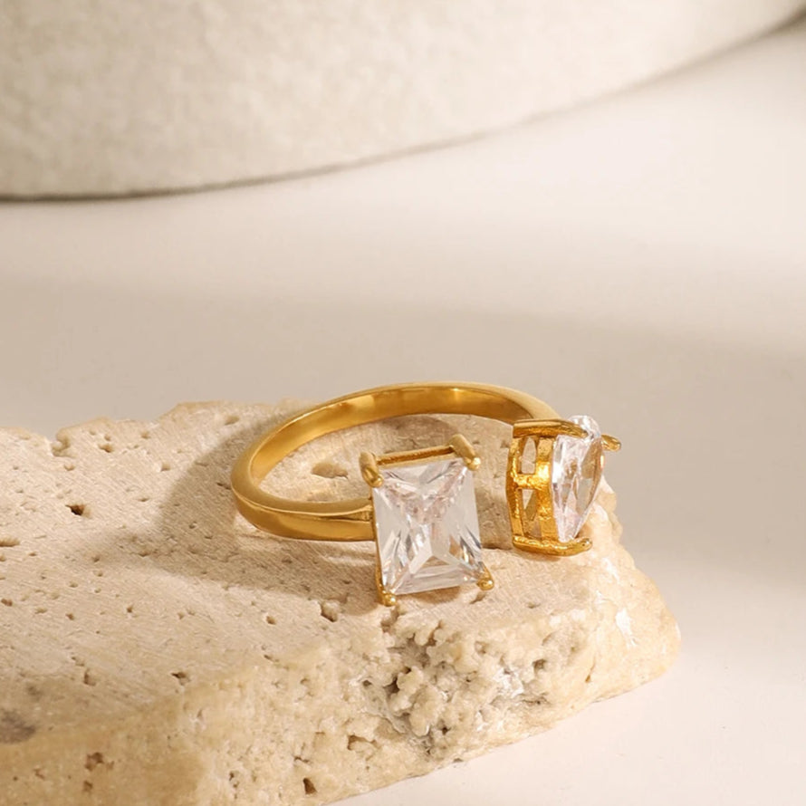 Radiant Duo Ring (Adjustable)