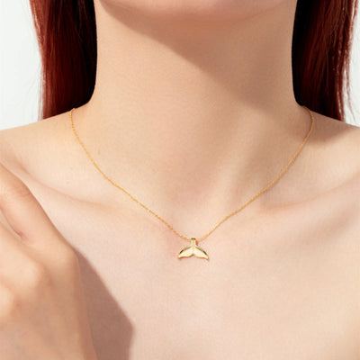 Whale Tail Necklace | S925