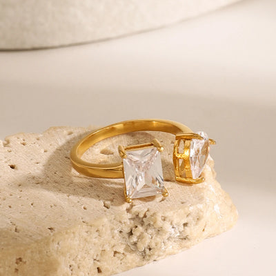 Radiant Duo Ring (Adjustable)